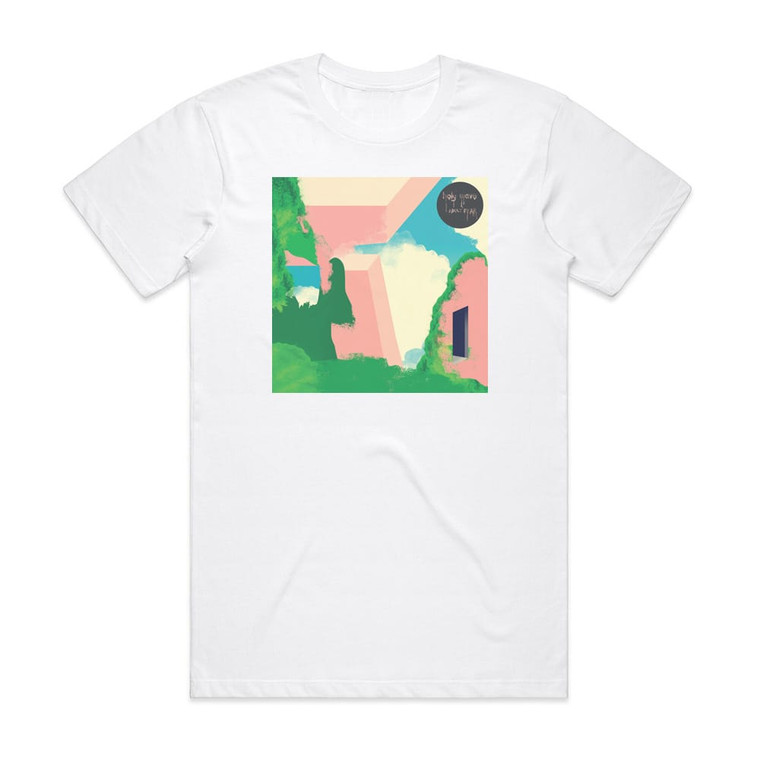 Holy Wave Adult Fear Album Cover T-Shirt White