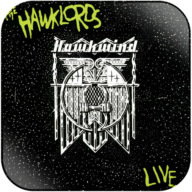 Hawklords The Hawklords Live Album Cover Sticker