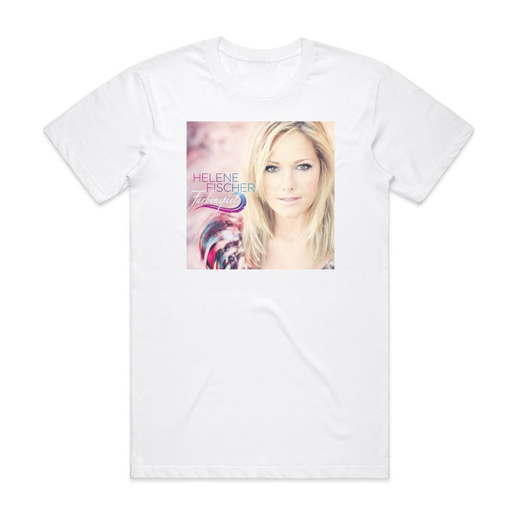Helene Fischer Farbenspiel Album Cover T-Shirt White