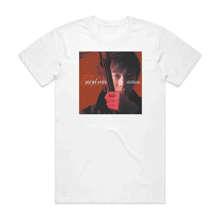 Hiromitsu Agatsuma Beyond Album Cover T-Shirt White