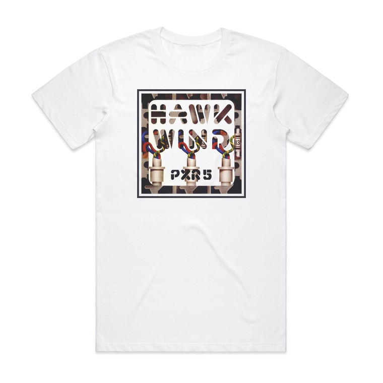 Hawkwind Pxr5 Album Cover T-Shirt White