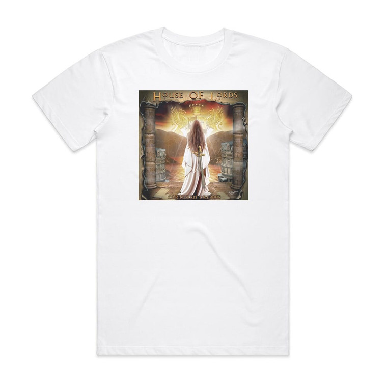 House of Lords Cartesian Dreams Album Cover T-Shirt White