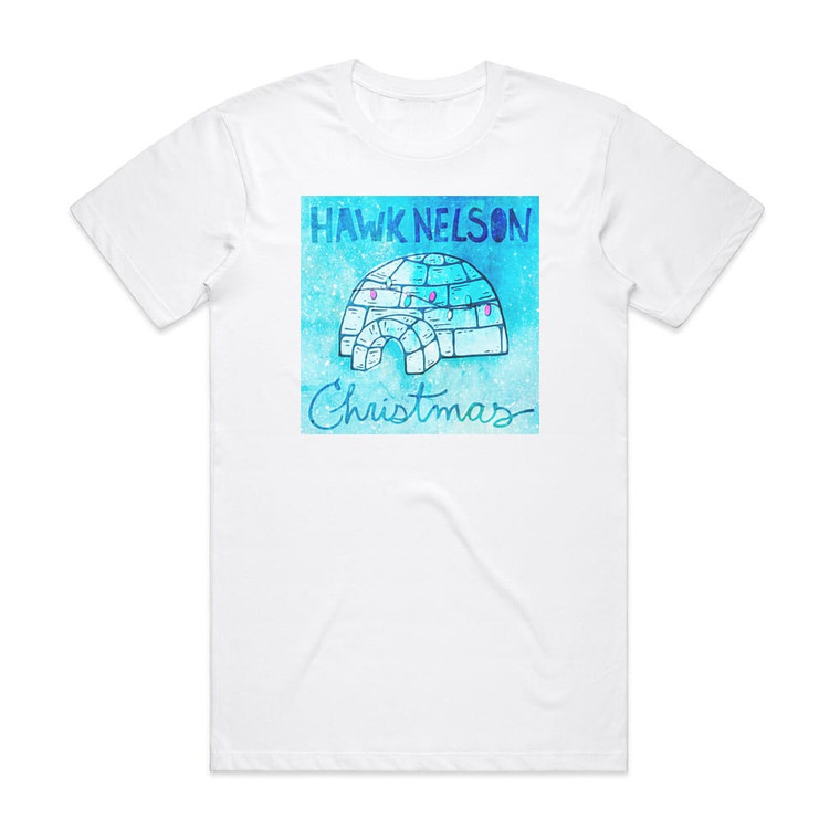 Hawk Nelson Christmas Album Cover T-Shirt White