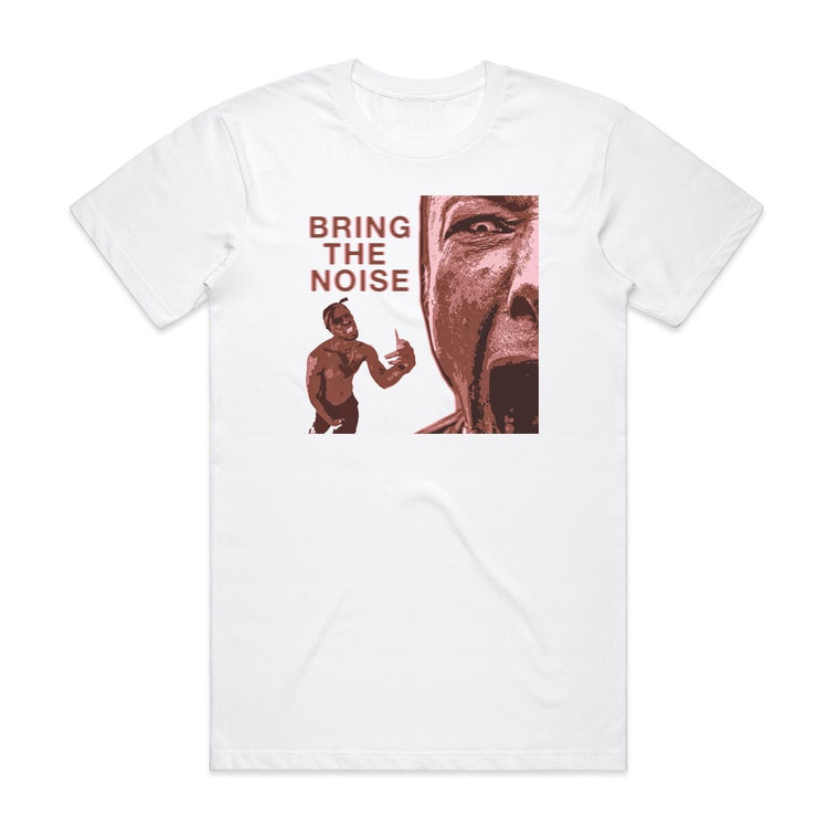 Hyro da Hero Bring The Noise Frog Leap Version Album Cover T-Shirt White
