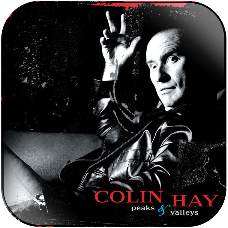 Colin Hay Peaks Valleys Album Cover Sticker