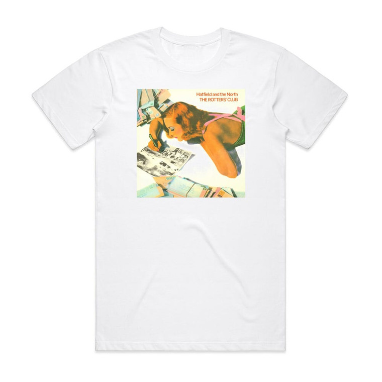 Hatfield and the North The Rotters Club Album Cover T-Shirt White