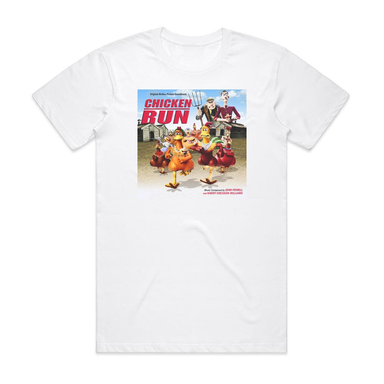 Harry Gregson-Williams Chicken Run Album Cover T-Shirt White