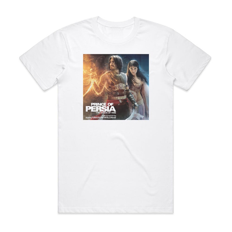 Harry Gregson-Williams Prince Of Persia The Sands Of Time Album Cover T-Shirt White