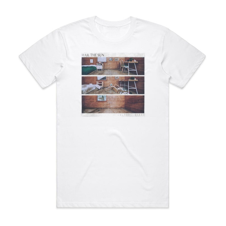 Hail the Sun Culture Scars Album Cover T-Shirt White
