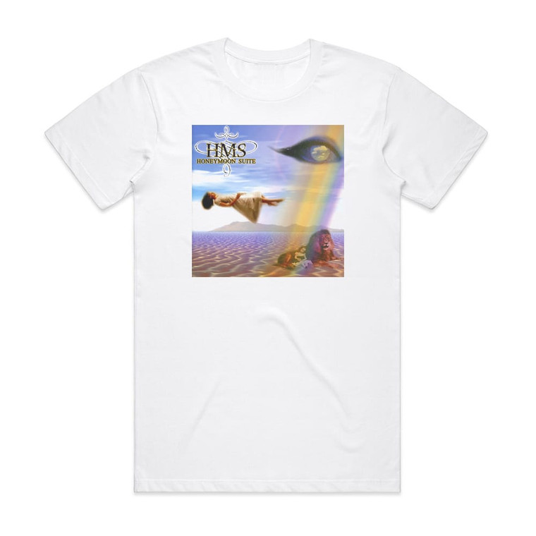 Honeymoon Suite Dreamland Album Cover T-Shirt White
