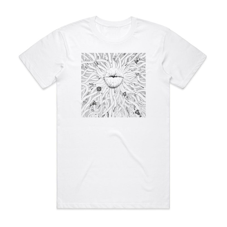 Haski Empty 1 Album Cover T-Shirt White Haski Empty 1 Album Cover T-Shirt White