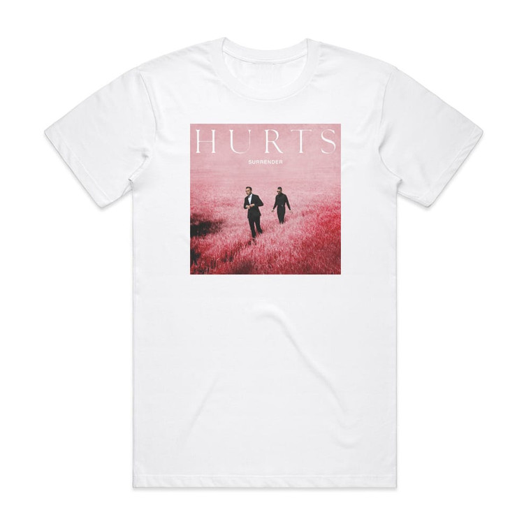 Hurts Surrender Album Cover T-Shirt White