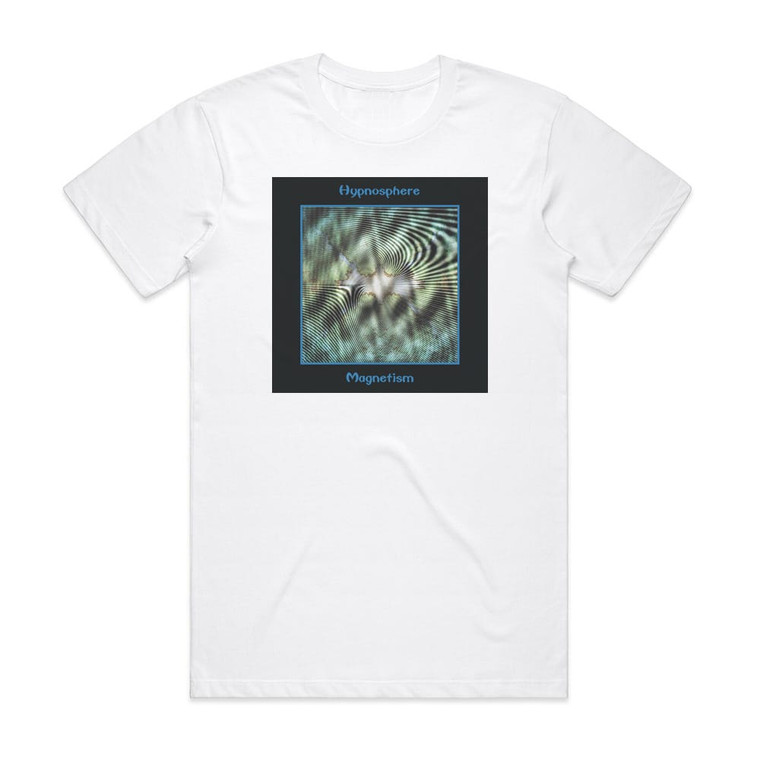 Hypnosphere Magnetism Album Cover T-Shirt White
