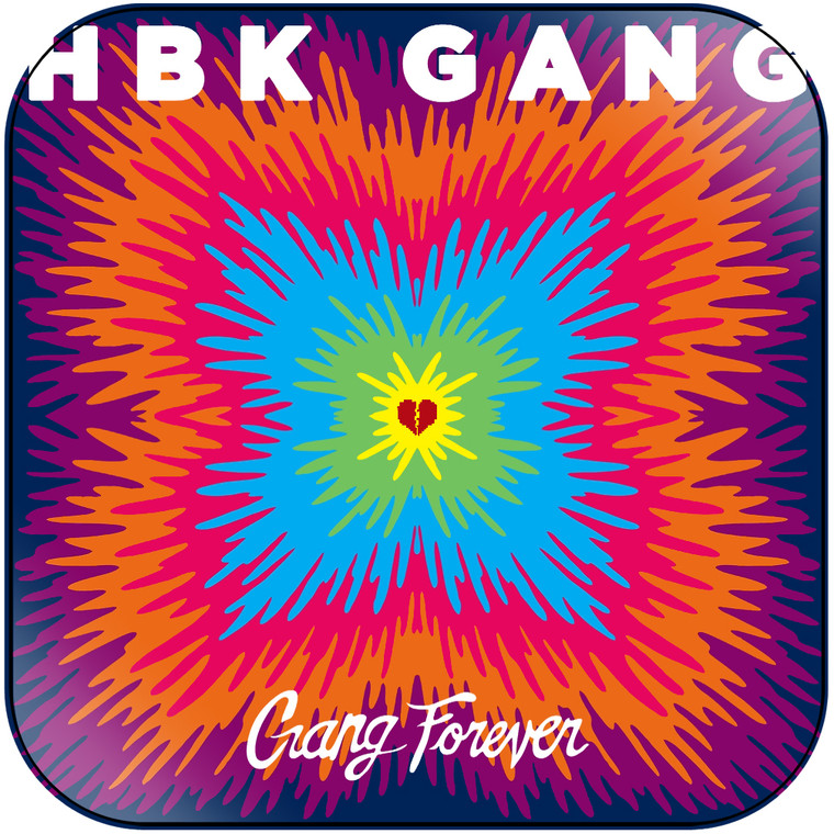 HBK Gang Gang Forever Album Cover Sticker