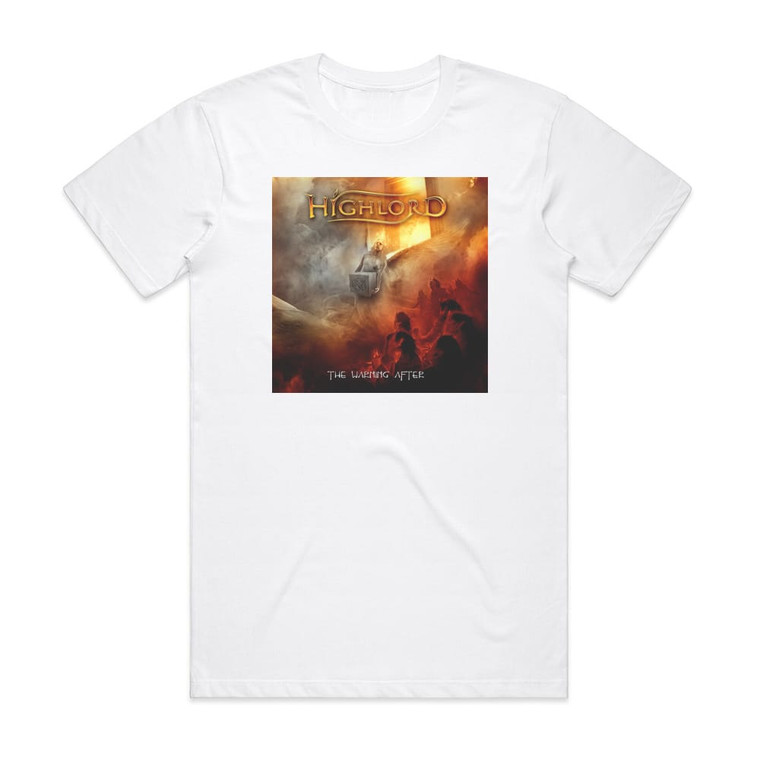 Highlord The Warning After Album Cover T-Shirt White