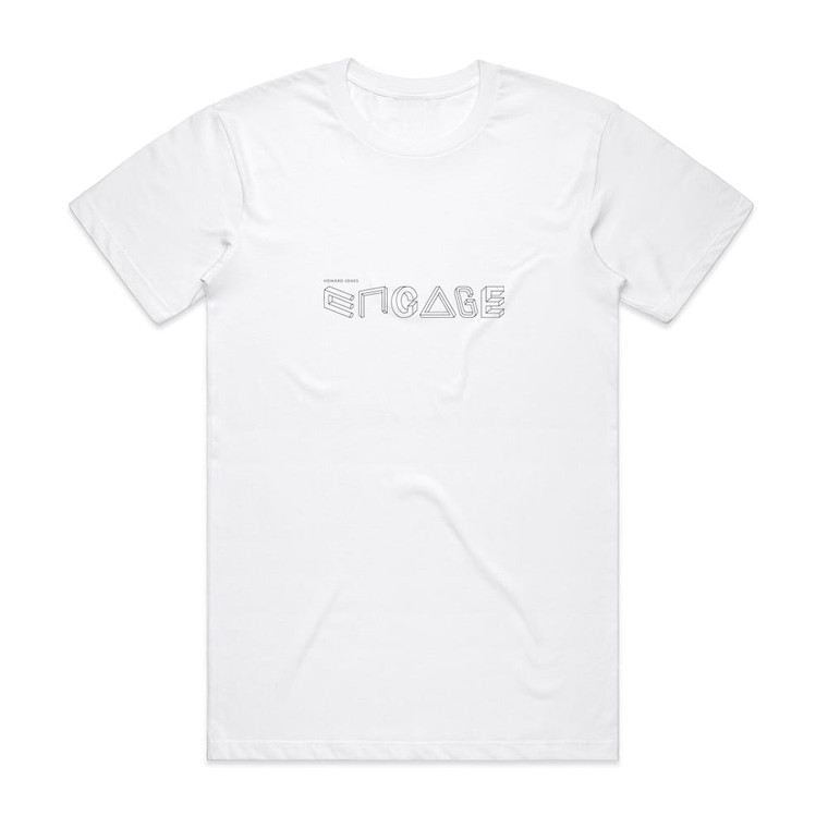 Howard Jones Engage Album Cover T-Shirt White