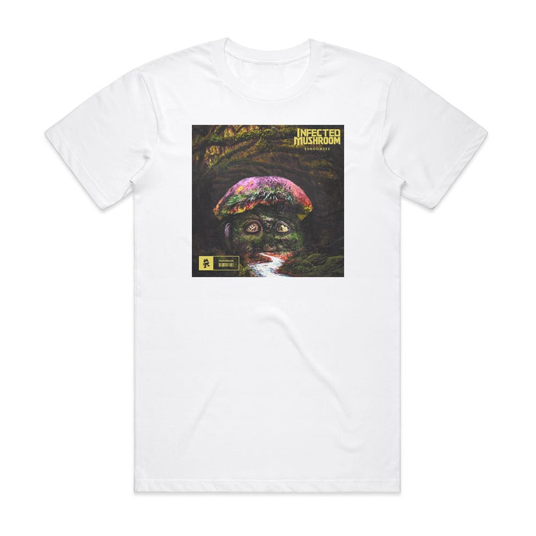 Infected Mushroom Shroomeez Album Cover T-Shirt White