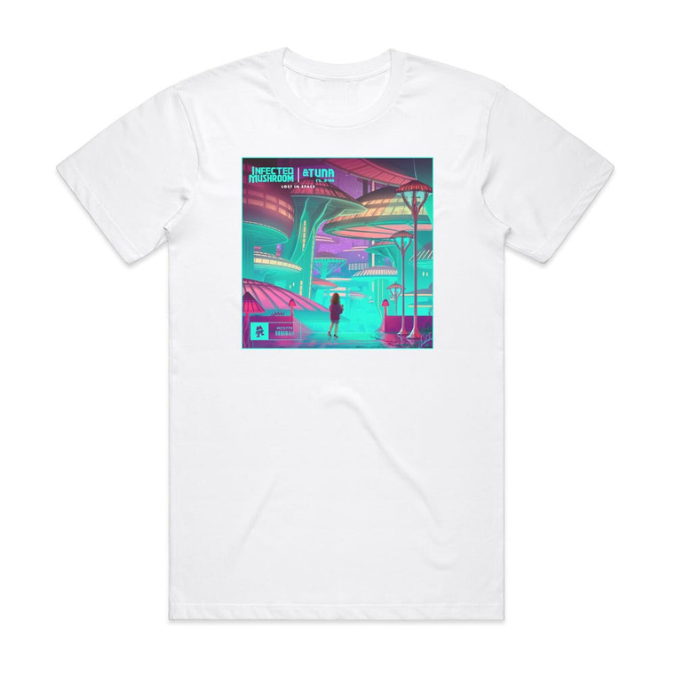 Infected Mushroom Lost In Space Album Cover T-Shirt White