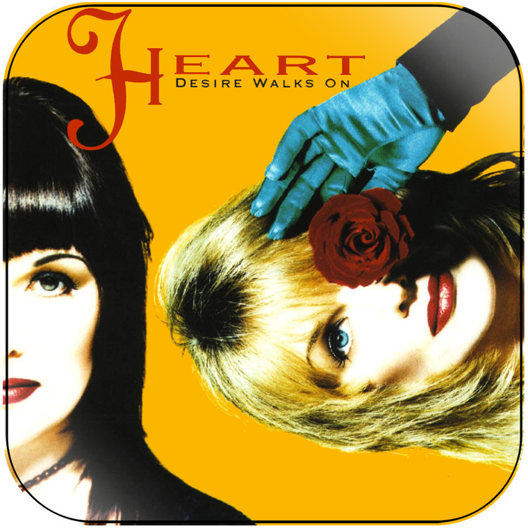 Heart Desire Walks On Album Cover Sticker