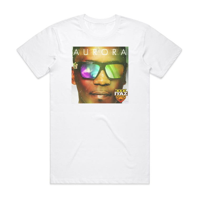 Iyaz Aurora Album Cover T-Shirt White