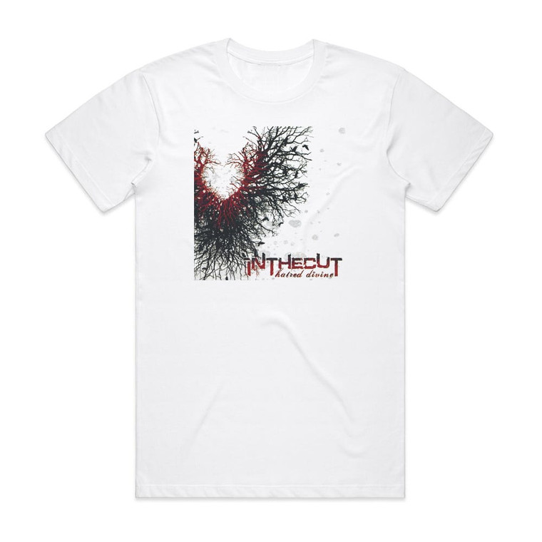 In The Cut Hatred Divine Album Cover T-Shirt White