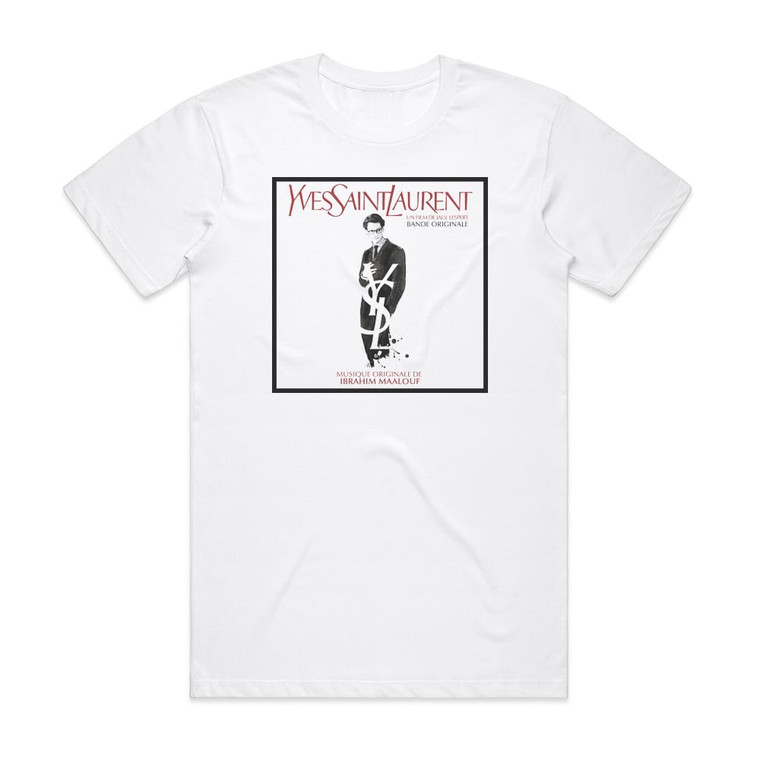 Ibrahim Maalouf Yves Saint Laurent Album Cover T-Shirt White