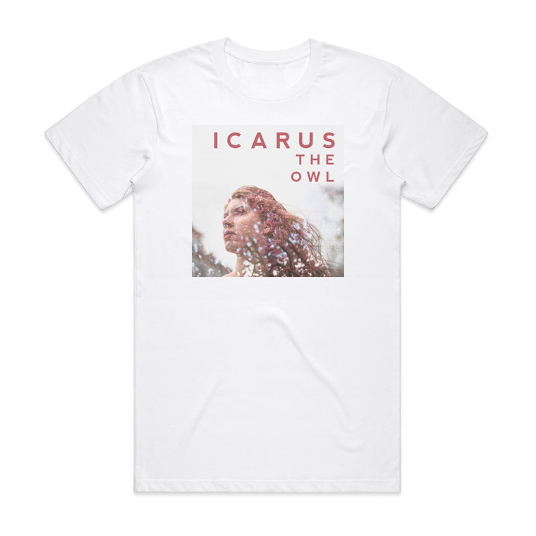 Icarus The Owl Rearm Circuits Album Cover T-Shirt White