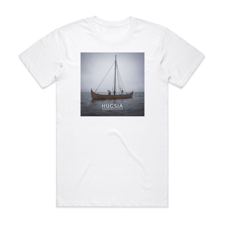 Ivar Bjornson and Einar Selviks Hugsj Album Cover T-Shirt White
