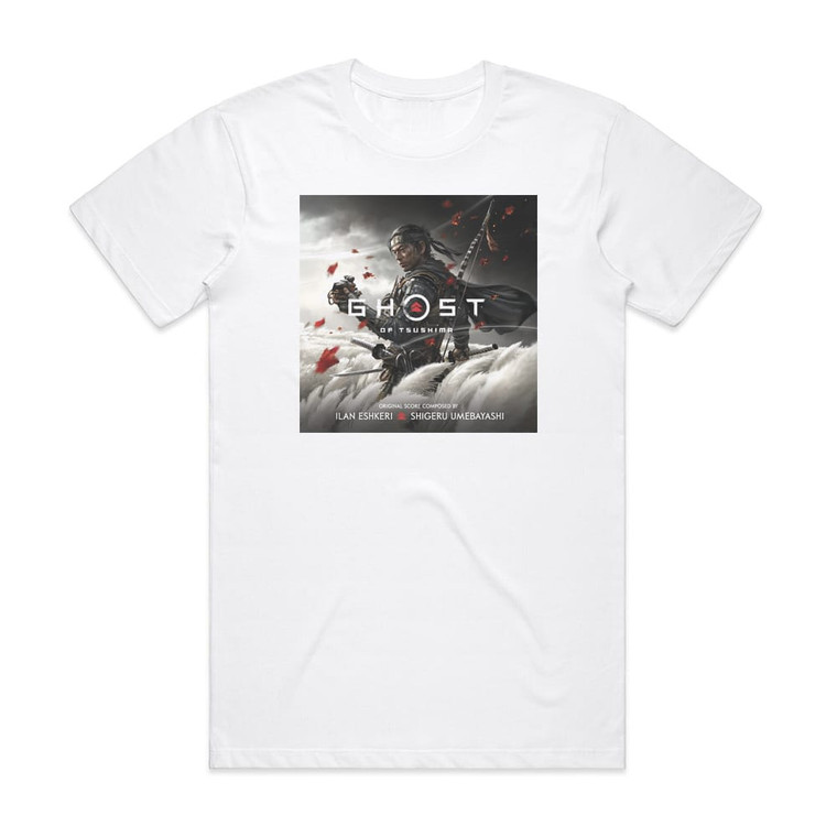 Ilan Eshkeri Ghost Of Tsushima Album Cover T-Shirt White