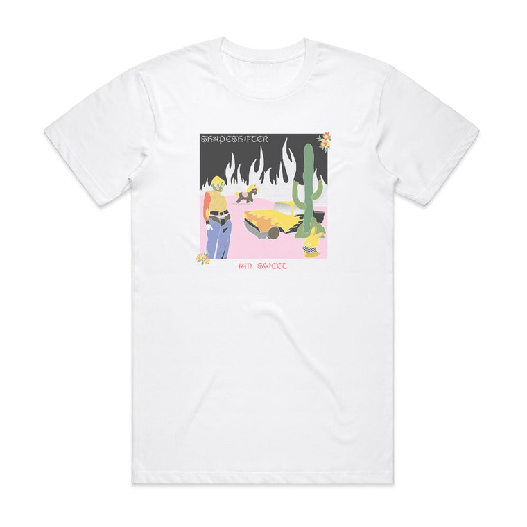 IAN SWEET Shapeshifter Album Cover T-Shirt White