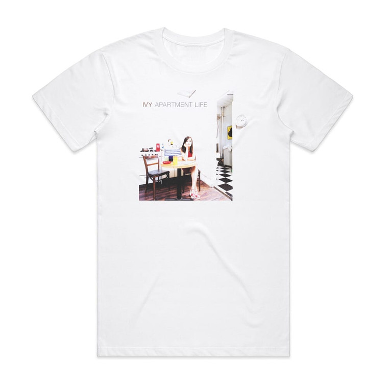 Ivy Apartment Life 1 Album Cover T-Shirt White