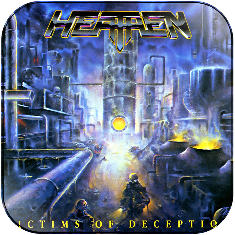 Heathen Victims Of Deception Album Cover Sticker
