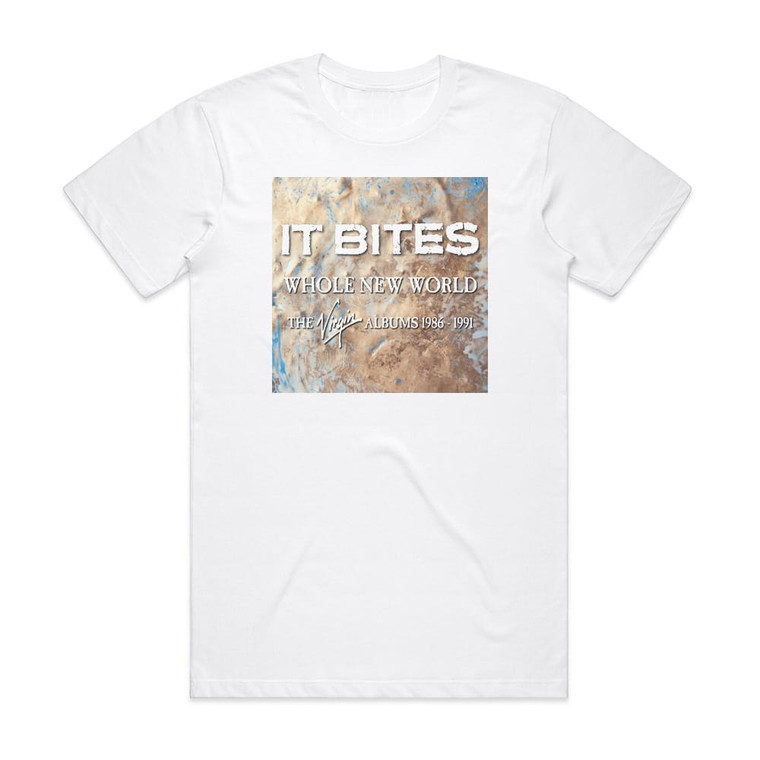 It Bites Whole New World Album Cover T-Shirt White