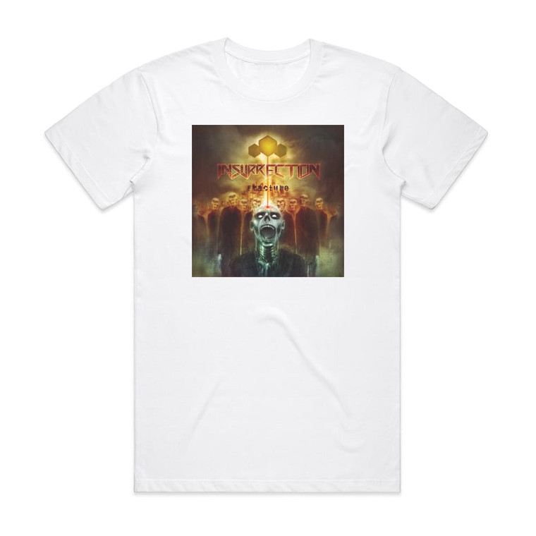 Insurrection Fracture Album Cover T-Shirt White