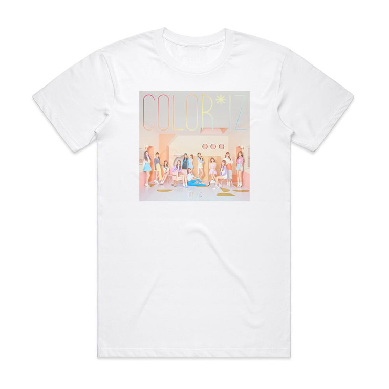 IZ_ONE Coloriz Album Cover T-Shirt White