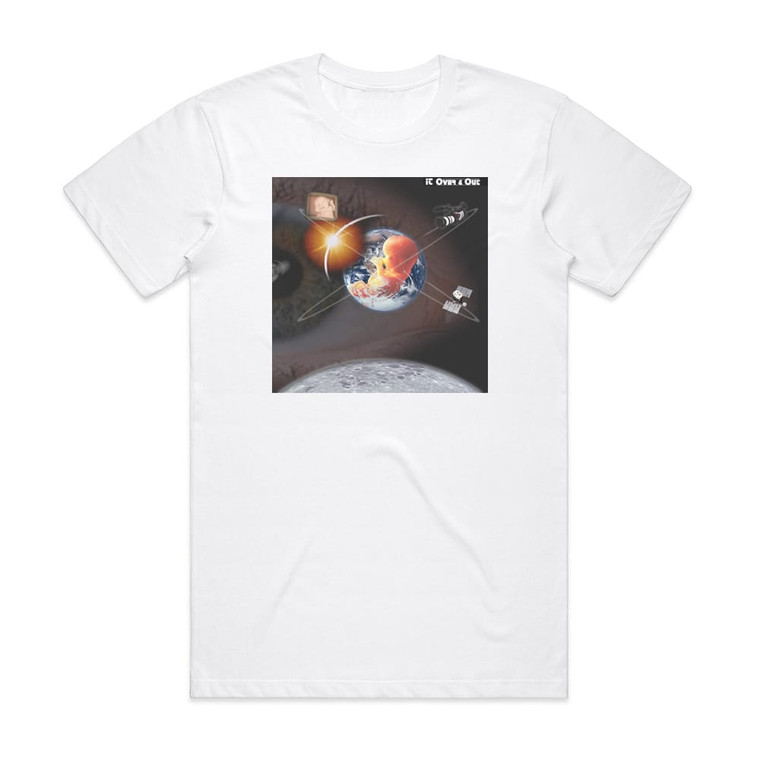 IT Over Out Album Cover T-Shirt White