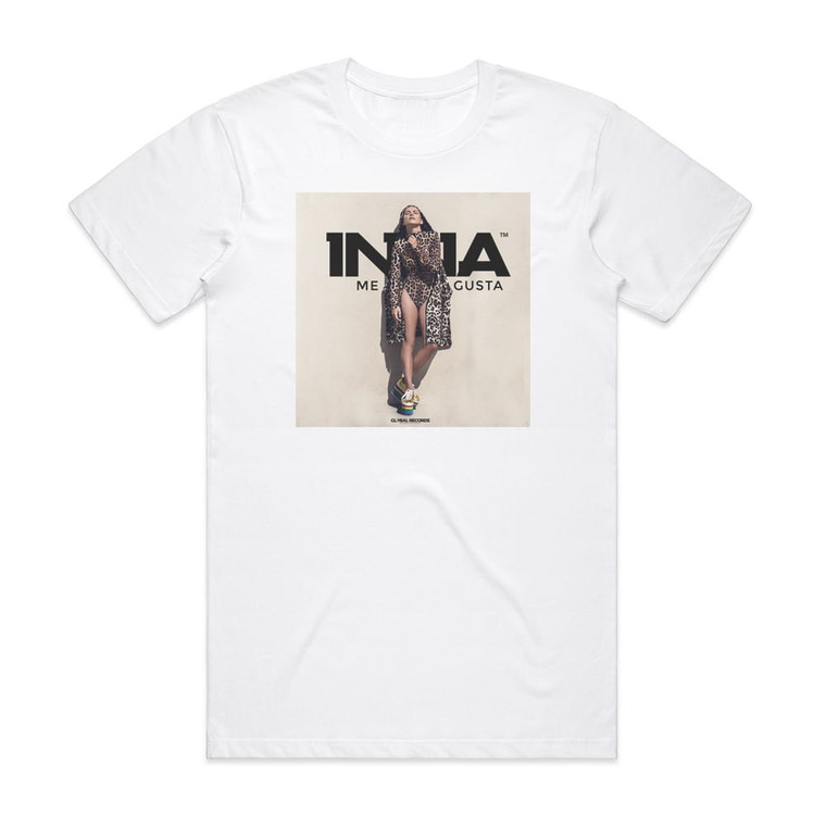 Inna Me Gusta Album Cover T-Shirt White Inna Me Gusta Album Cover T-Shirt White