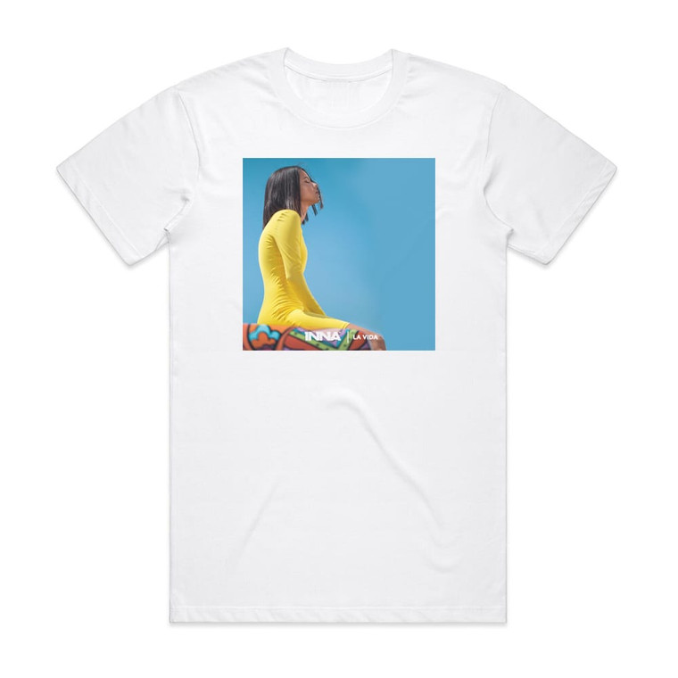 Inna La Vida Album Cover T-Shirt White Inna La Vida Album Cover T-Shirt White