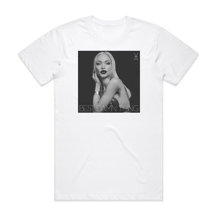 Ivy Levan Best Damn Thing Album Cover T-Shirt White