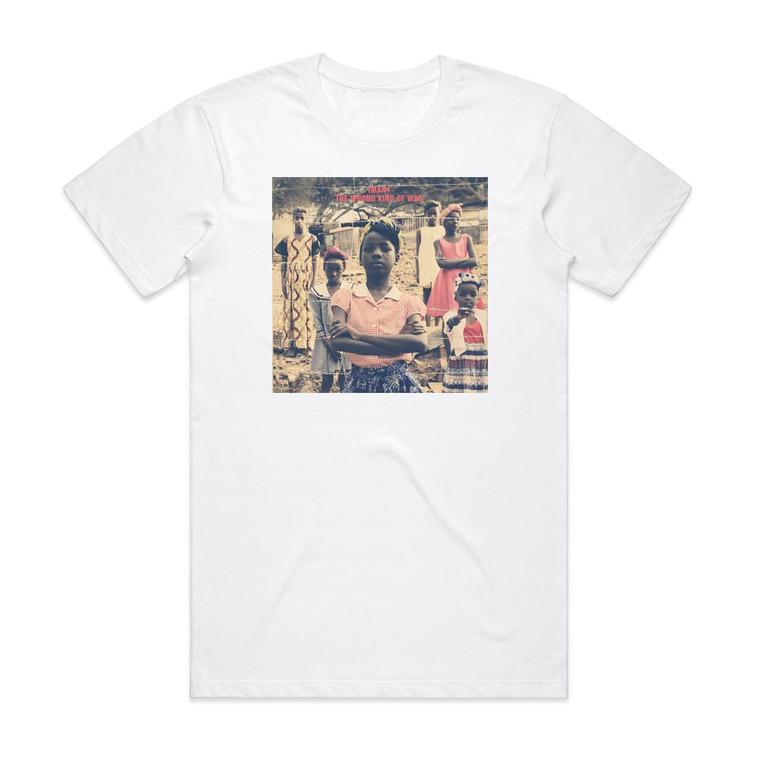 Imany The Wrong Kind Of War Album Cover T-Shirt White Imany The Wrong Kind Of War Album Cover T-Shirt White
