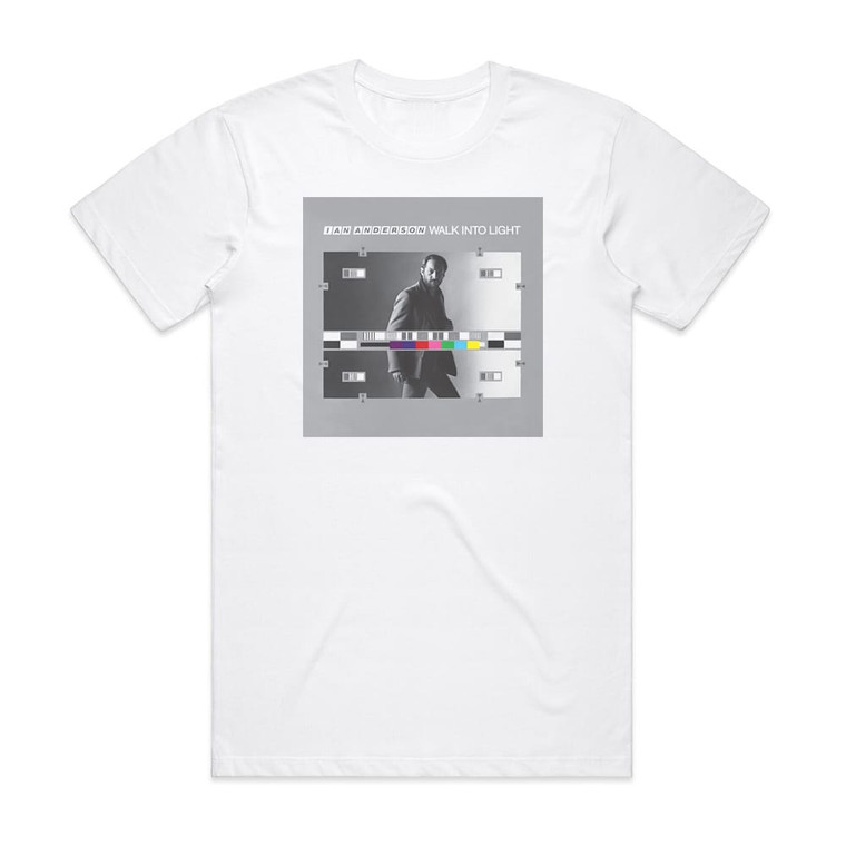 Ian Anderson Walk Into Light 1 Album Cover T-Shirt White