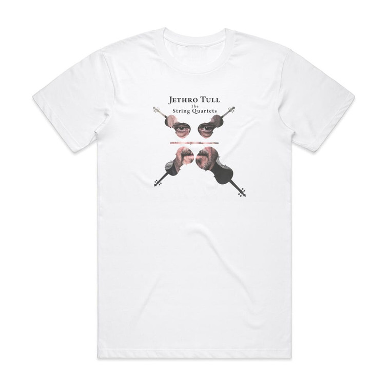 Ian Anderson Jethro Tull The String Quartets Album Cover T-Shirt White