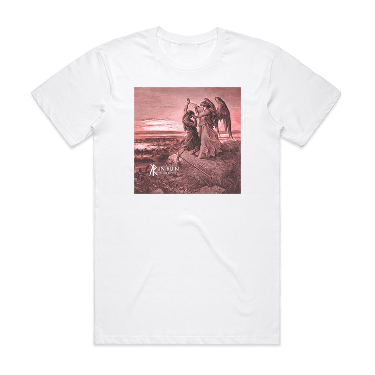 In Ruin Heaven Wept Album Cover T-Shirt White