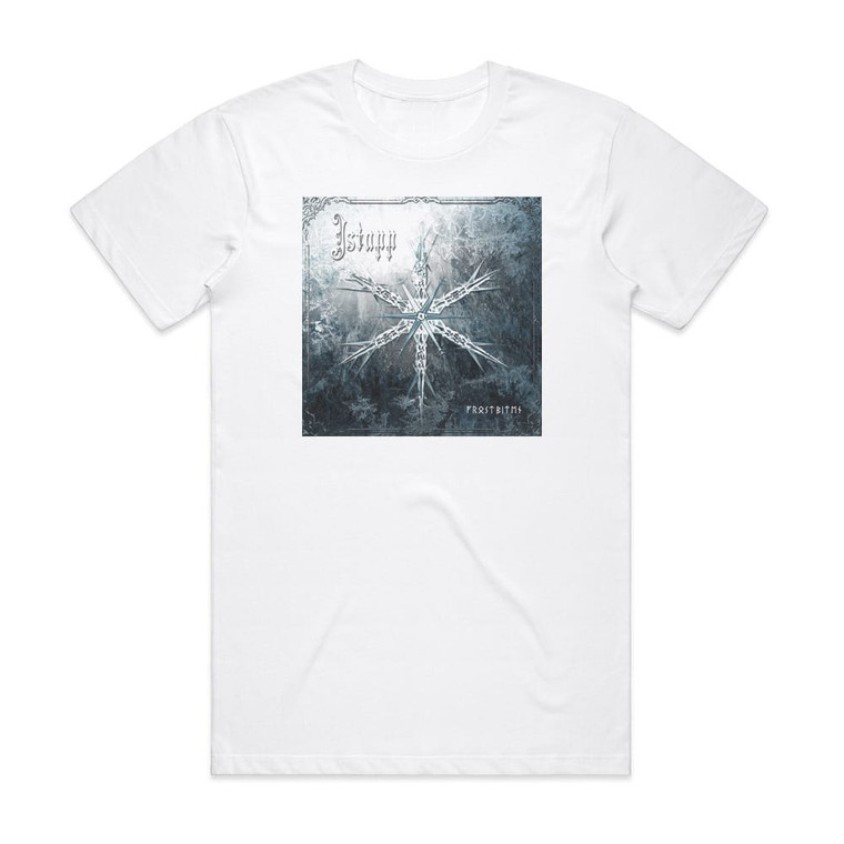 Istapp Frostbiten Album Cover T-Shirt White