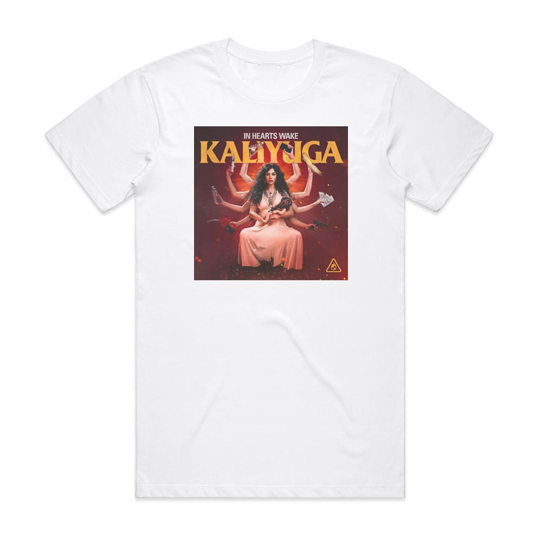 In Hearts Wake Kaliyuga Album Cover T-Shirt White
