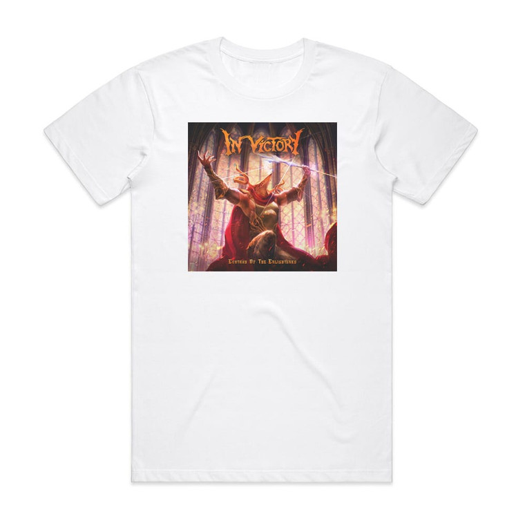 In Victory Ecstasy Of The Enlightened Album Cover T-Shirt White In Victory Ecstasy Of The Enlightened Album Cover T-Shirt White