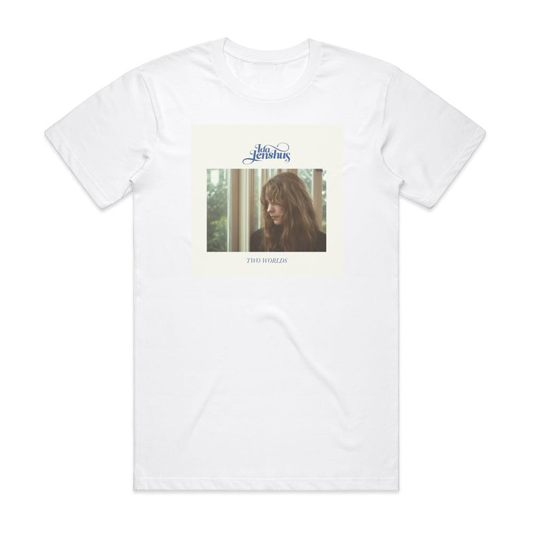 Ida Jenshus Two Worlds Album Cover T-Shirt White