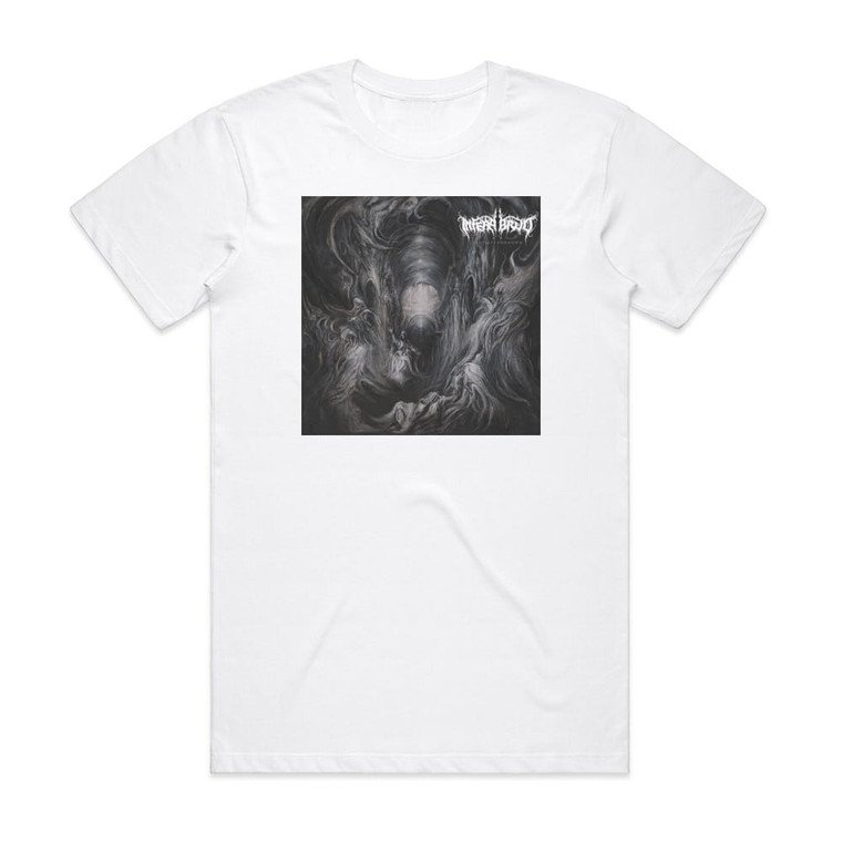 Infera Bruo Desolate Unknown Album Cover T-Shirt White