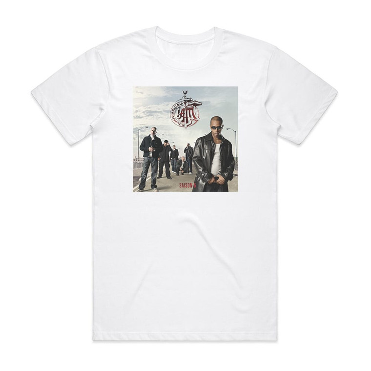 IAM Saison 5 Album Cover T-Shirt White IAM Saison 5 Album Cover T-Shirt White