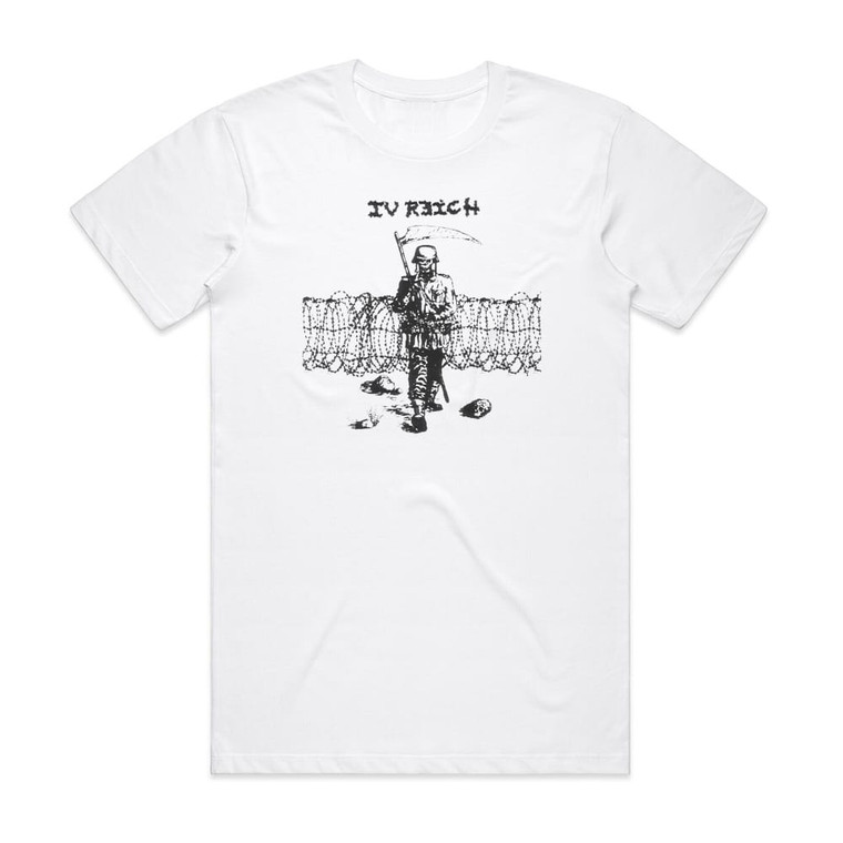 IV Reich Discografa Completa Album Cover T-Shirt White